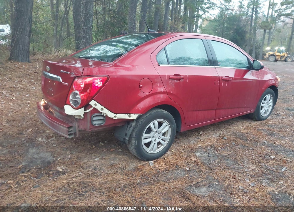 2014 CHEVROLET SONIC LT AUTO VIN: 1G1JC5SB6E4105058
