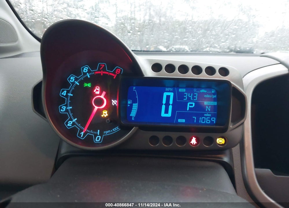 2014 CHEVROLET SONIC LT AUTO VIN: 1G1JC5SB6E4105058