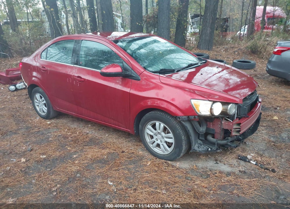 2014 CHEVROLET SONIC LT AUTO VIN: 1G1JC5SB6E4105058