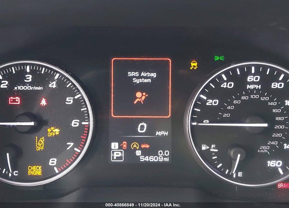 2020 SUBARU OUTBACK PREMIUM VIN: 4S4BTACC7L3172729