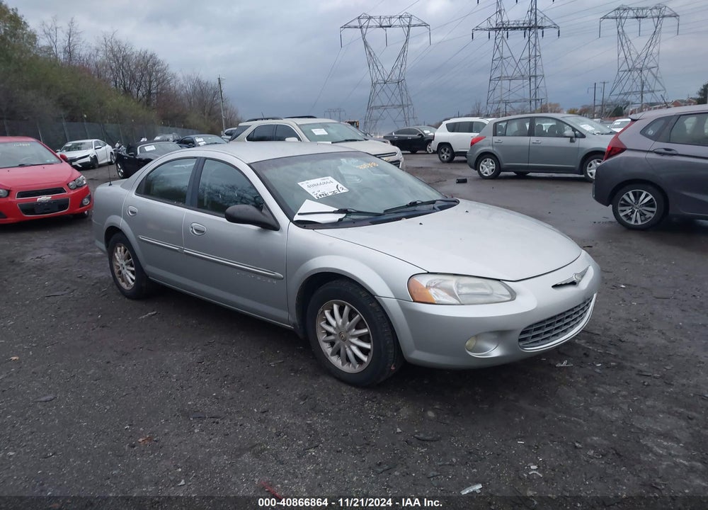 2001 CHRYSLER SEBRING LXI VIN: 1C3EL56U01N725398