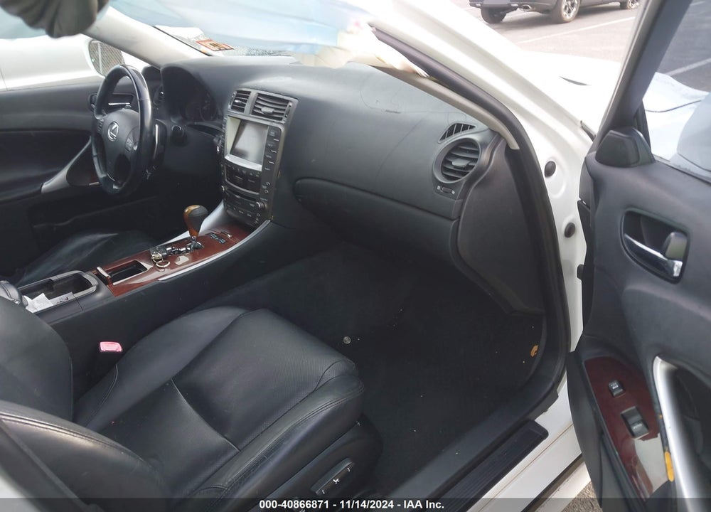 2007 LEXUS IS 250 VIN: JTHCK262372019795