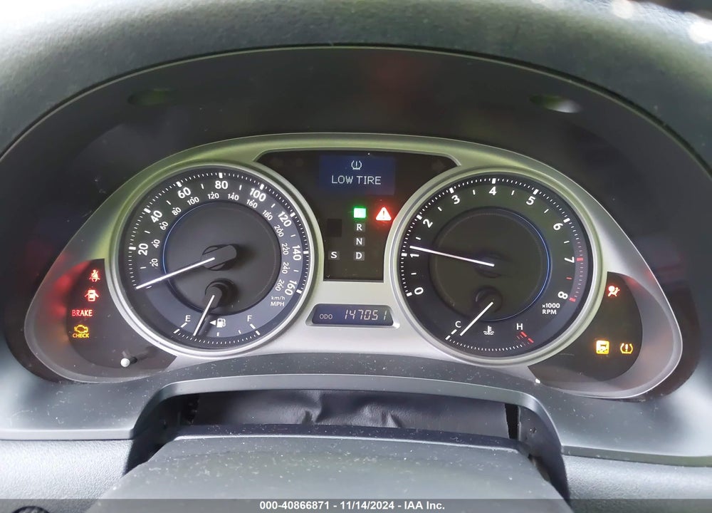 2007 LEXUS IS 250 VIN: JTHCK262372019795