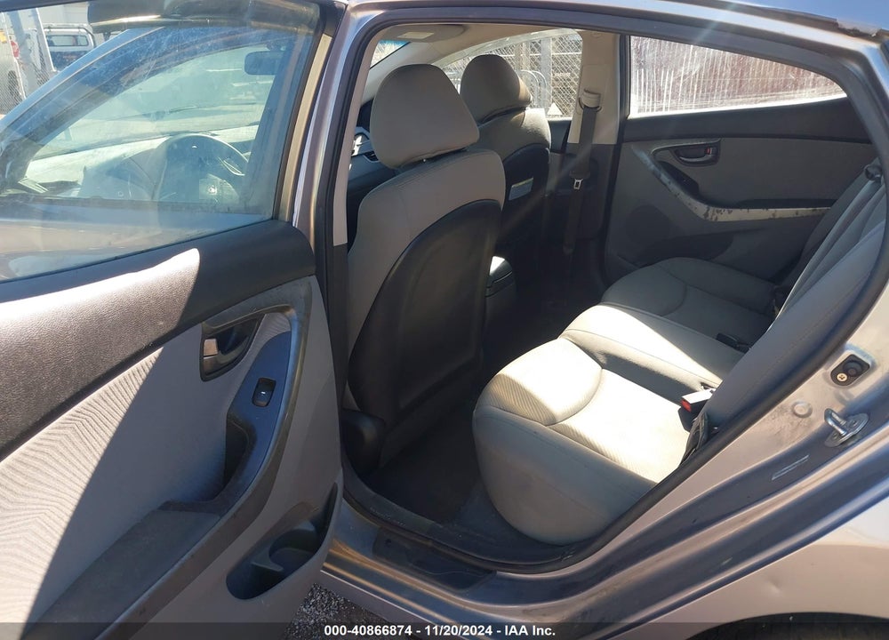 2013 HYUNDAI ELANTRA GLS VIN: KMHDH4AE5DU916582
