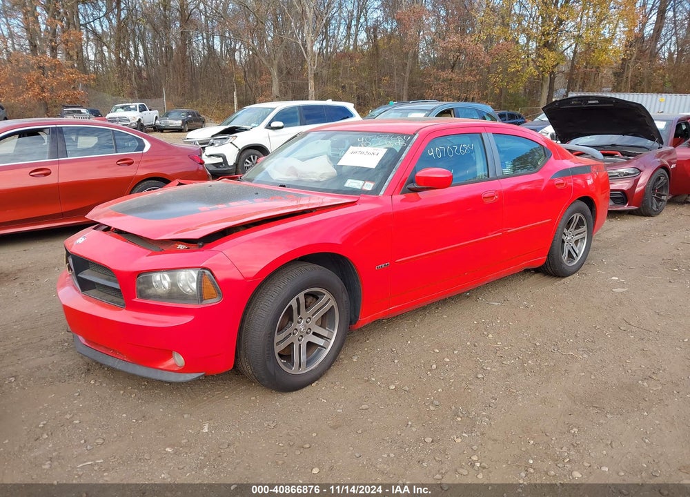 2006 DODGE CHARGER RT VIN: 2B3KA53H56H473290
