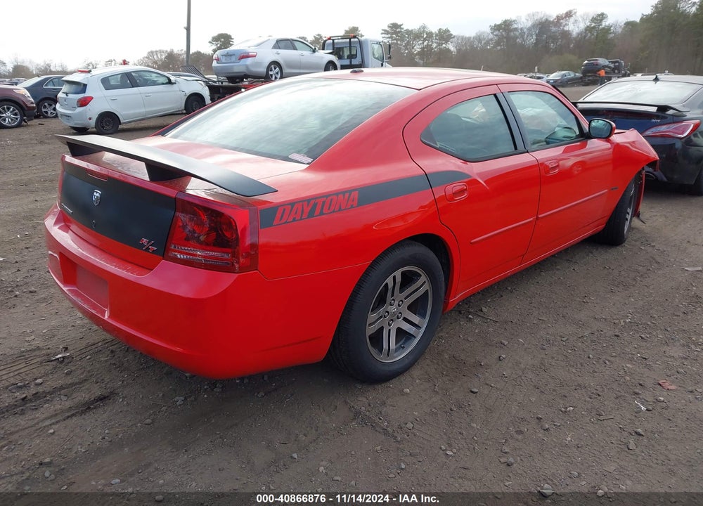 2006 DODGE CHARGER RT VIN: 2B3KA53H56H473290