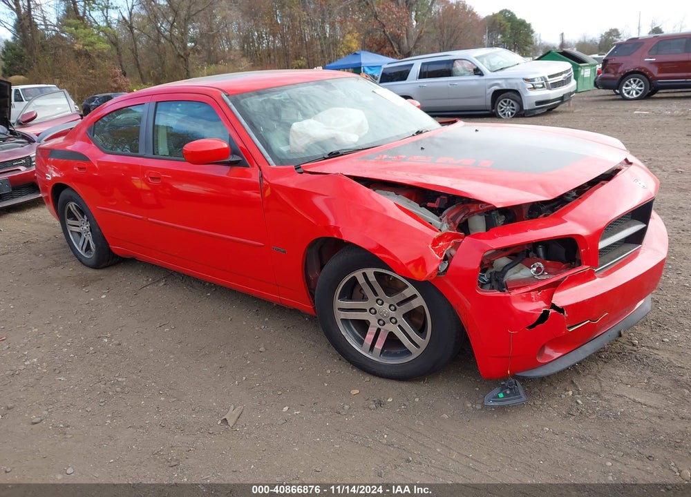 2006 DODGE CHARGER RT VIN: 2B3KA53H56H473290