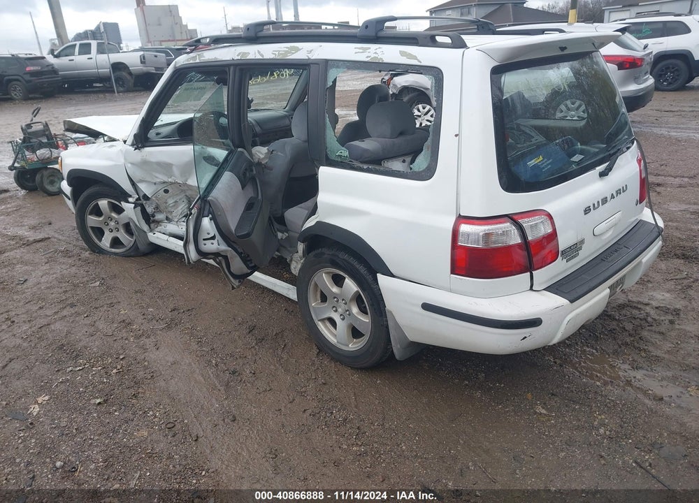 2001 SUBARU FORESTER S VIN: JF1SF65671H745795