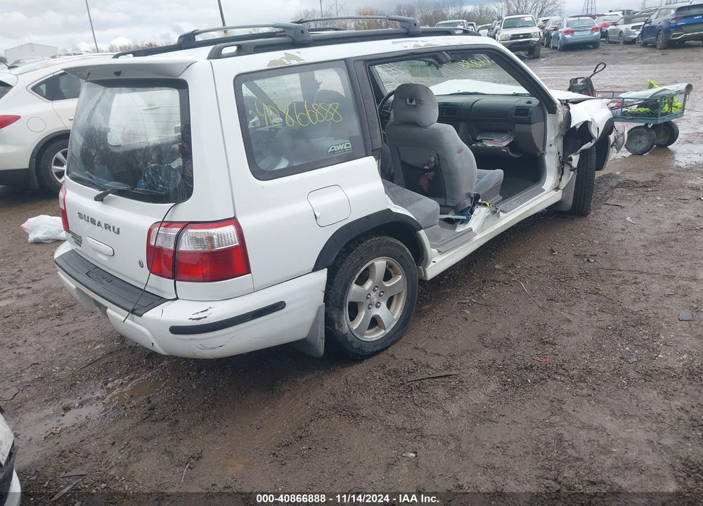2001 SUBARU FORESTER S VIN: JF1SF65671H745795