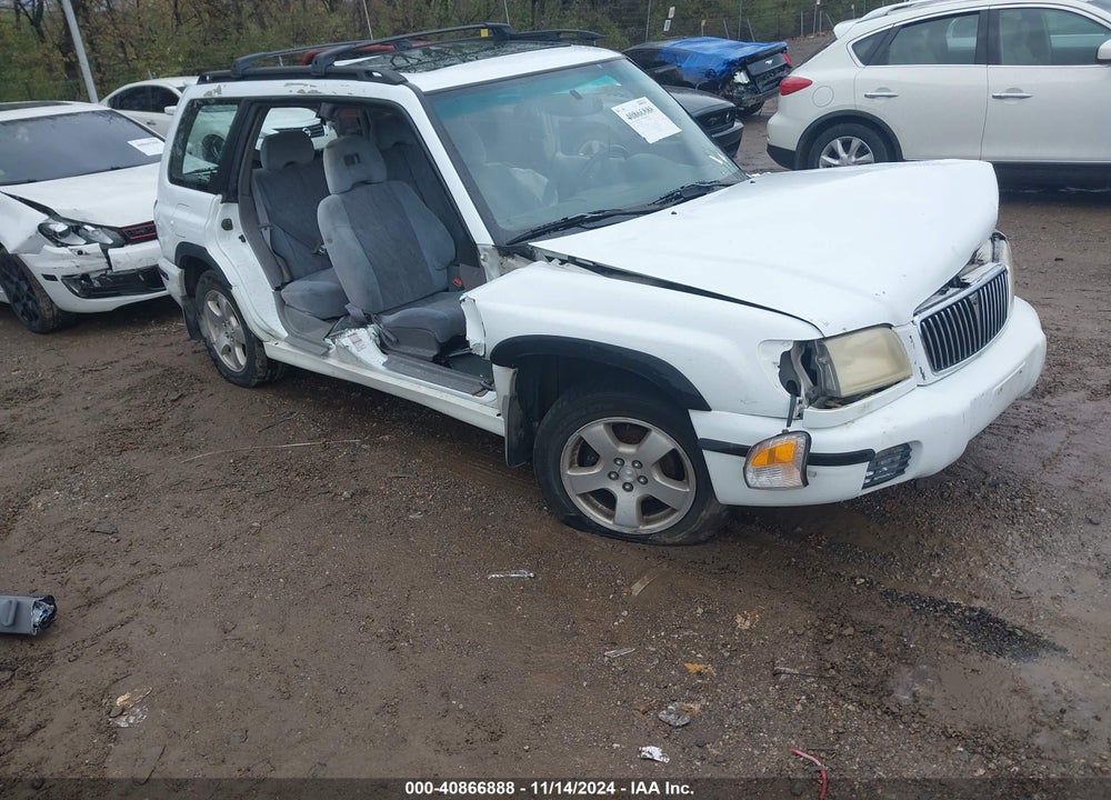 2001 SUBARU FORESTER S VIN: JF1SF65671H745795