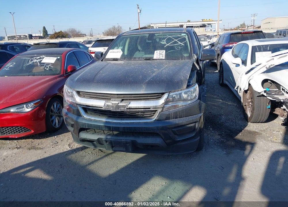 2019 CHEVROLET COLORADO WT VIN: 1GCGSBEN7K1162388