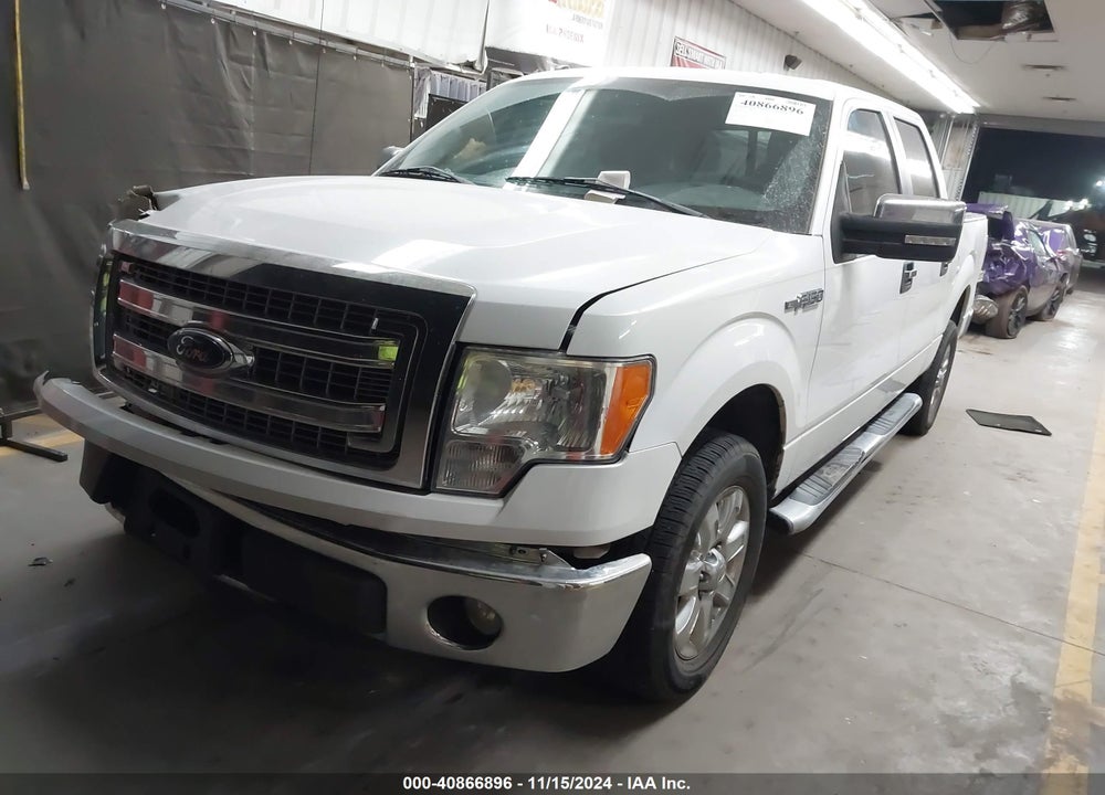 2013 FORD F-150 XLT VIN: 1FTFW1CF2DKE28855