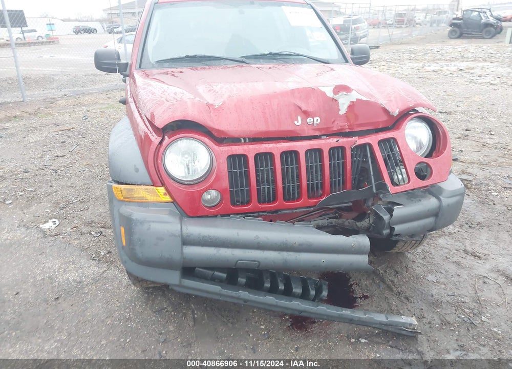 2007 JEEP LIBERTY SPORT VIN: 1J4GL48K57W685133