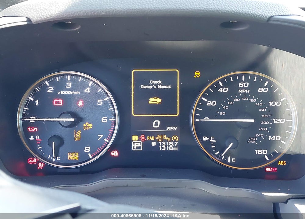 2024 SUBARU CROSSTREK WILDERNESS VIN: 4S4GUHU6XR3819573