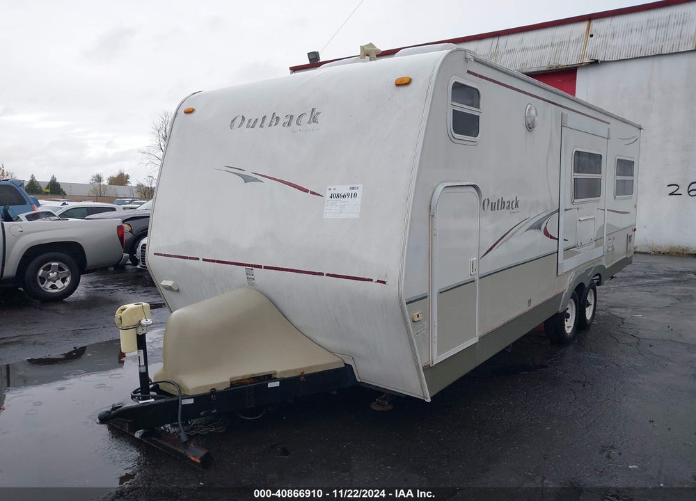2007 KEYSTONE RV OUTBACK 25 RSS VIN: 4YDT25R247B450531