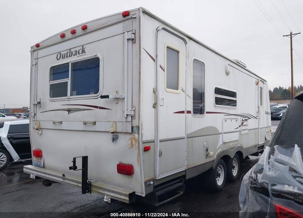 2007 KEYSTONE RV OUTBACK 25 RSS VIN: 4YDT25R247B450531