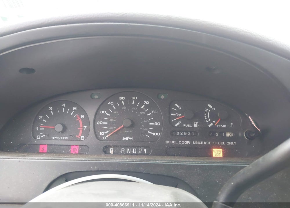 1998 MERCURY VILLAGER GS/LS/NAUTICA VIN: 4M2ZV1111WDJ18110
