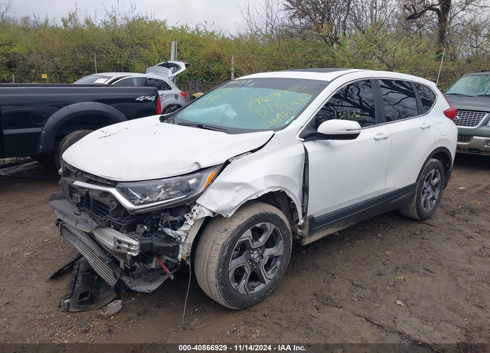 2019 HONDA CR-V EX VIN: 5J6RW2H53KA017304