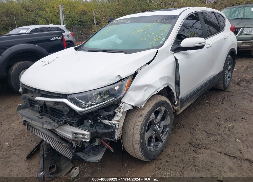 2019 HONDA CR-V EX VIN: 5J6RW2H53KA017304
