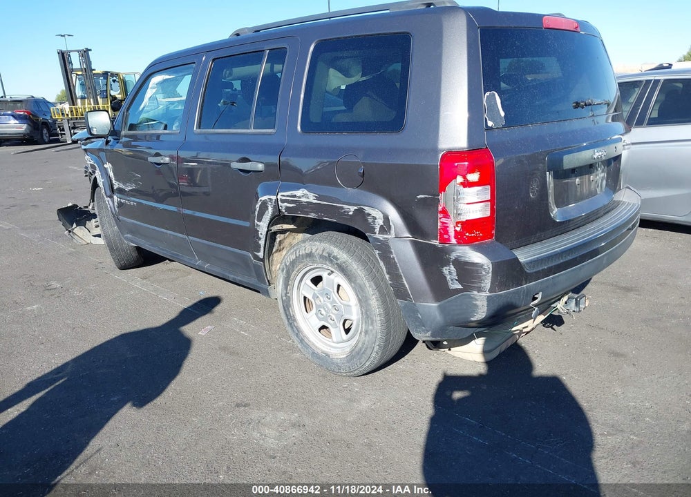 2015 JEEP PATRIOT SPORT VIN: 1C4NJPBA7FD372048