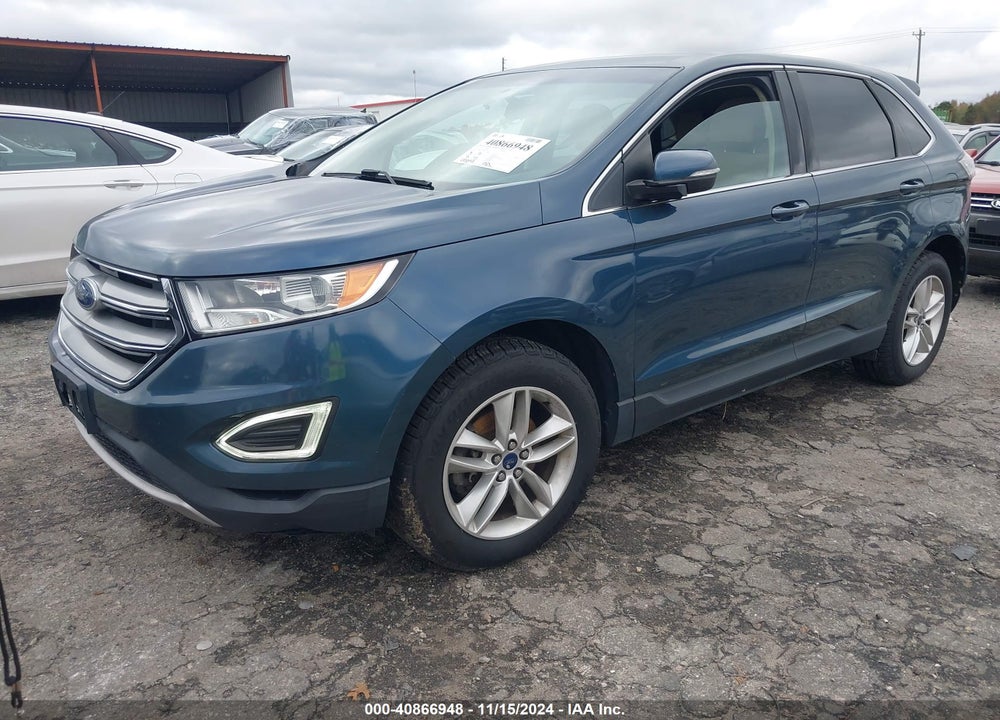 2016 FORD EDGE SEL VIN: 2FMPK3J96GBB32045