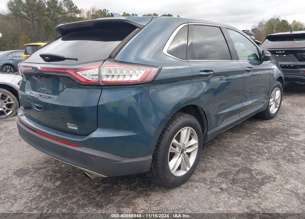 2016 FORD EDGE SEL VIN: 2FMPK3J96GBB32045