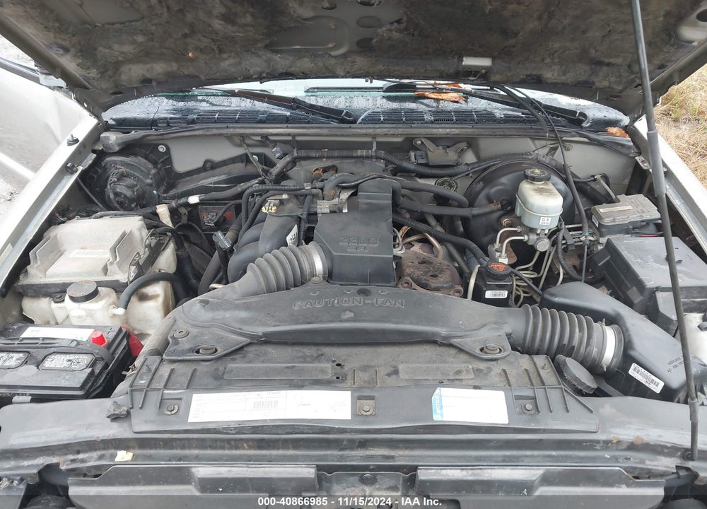 2001 CHEVROLET S-10 VIN: 1GCCS145X1K160623