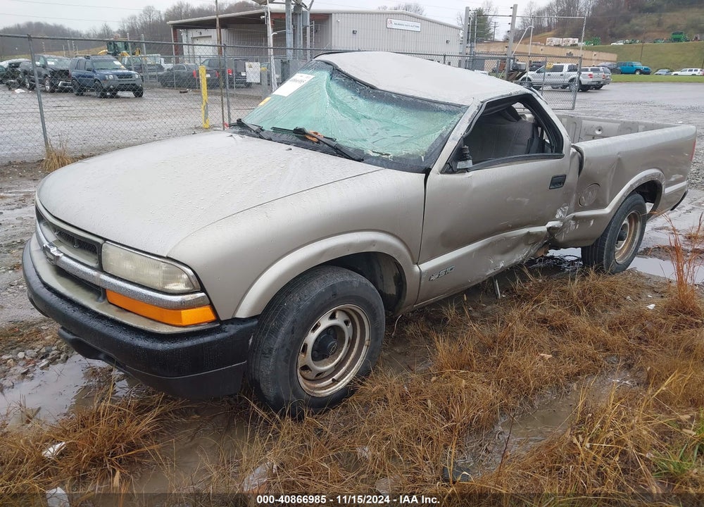 2001 CHEVROLET S-10 VIN: 1GCCS145X1K160623