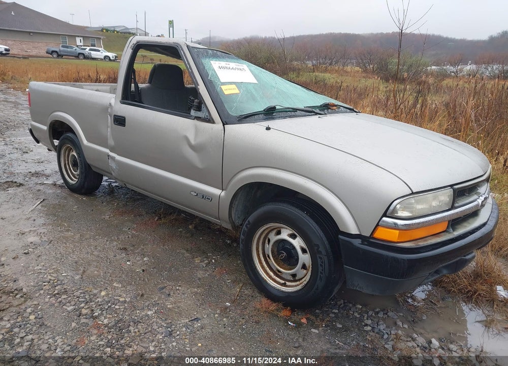2001 CHEVROLET S-10 VIN: 1GCCS145X1K160623