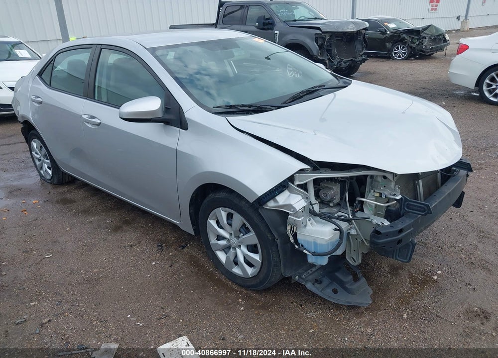 2016 TOYOTA COROLLA LE VIN: 5YFBURHE5GP536878