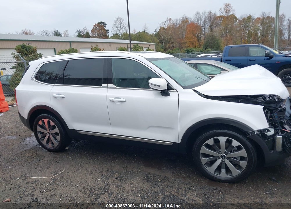 2022 KIA TELLURIDE EX VIN: 5XYP3DHC6NG277555