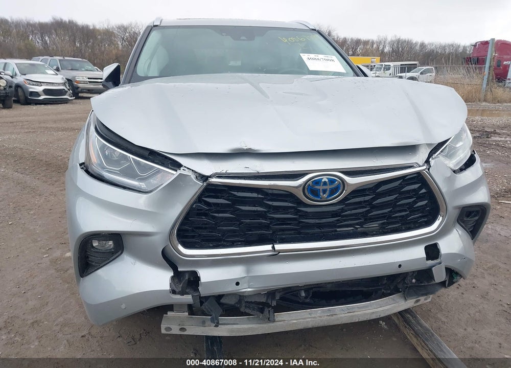 2021 TOYOTA HIGHLANDER HYBRID LIMITED VIN: 5TDDBRCH9MS533243