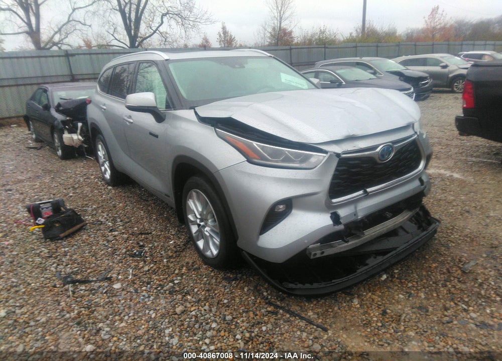 2021 TOYOTA HIGHLANDER HYBRID LIMITED VIN: 5TDDBRCH9MS533243
