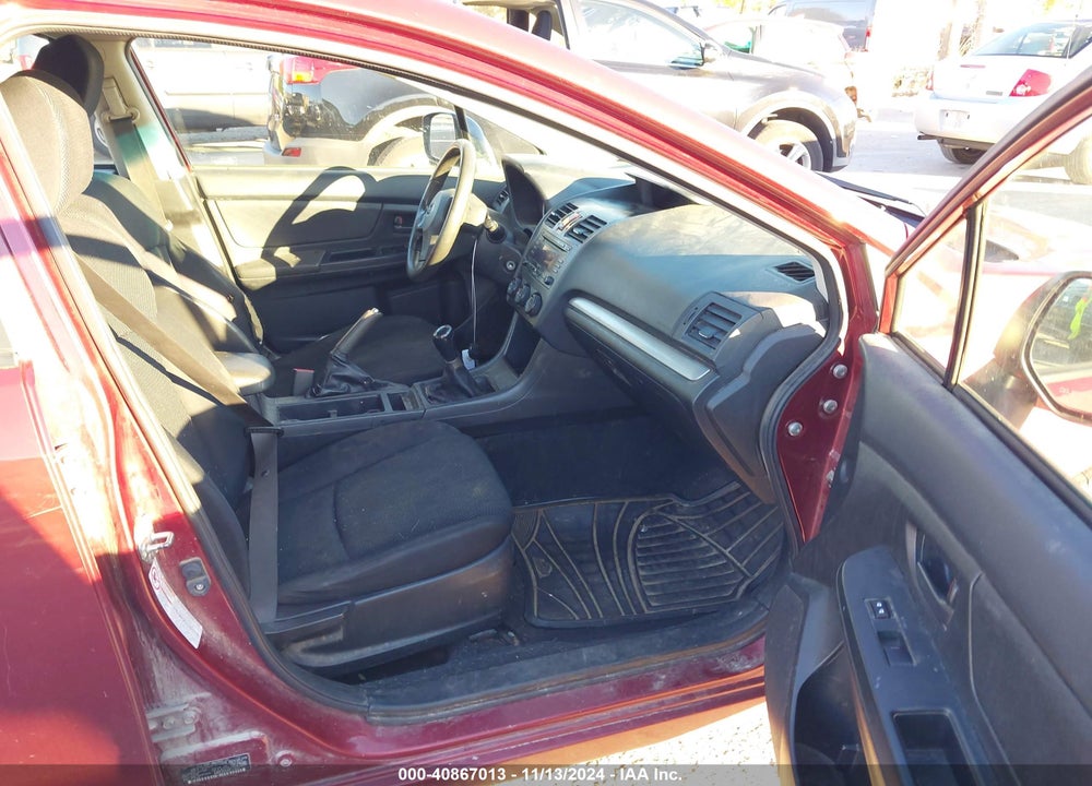 2012 SUBARU IMPREZA 2.0I VIN: JF1GJAA6XCG003994