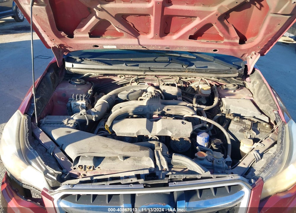 2012 SUBARU IMPREZA 2.0I VIN: JF1GJAA6XCG003994
