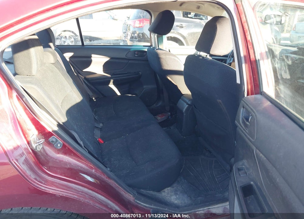 2012 SUBARU IMPREZA 2.0I VIN: JF1GJAA6XCG003994