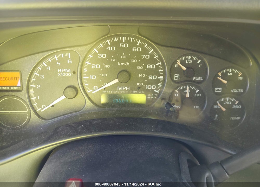 2002 CHEVROLET AVALANCHE 1500 VIN: 3GNEC13T22G215636