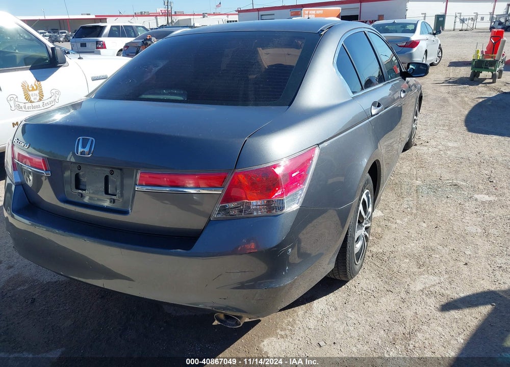 2012 HONDA ACCORD 2.4 LX VIN: 1HGCP2F36CA156663