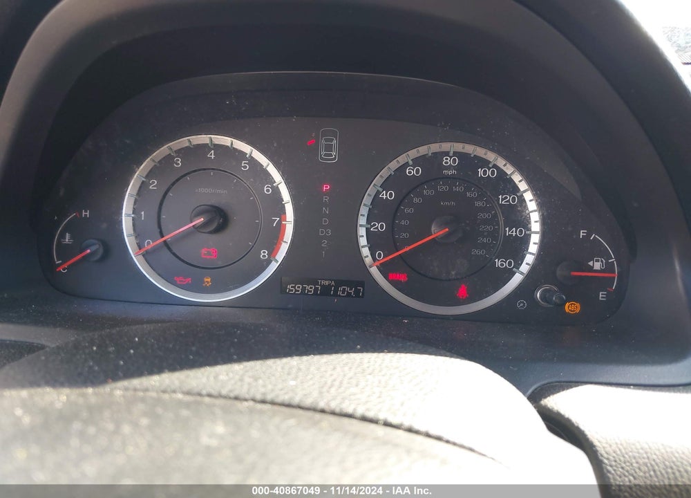 2012 HONDA ACCORD 2.4 LX VIN: 1HGCP2F36CA156663