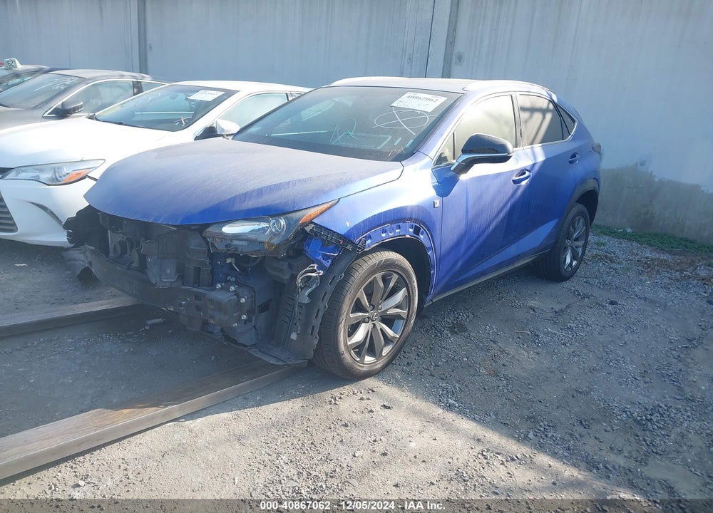 2016 LEXUS NX 200T F SPORT VIN: JTJYARBZ8G2031332