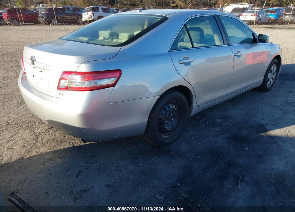2010 TOYOTA CAMRY LE VIN: 4T1BF3EK4AU074577