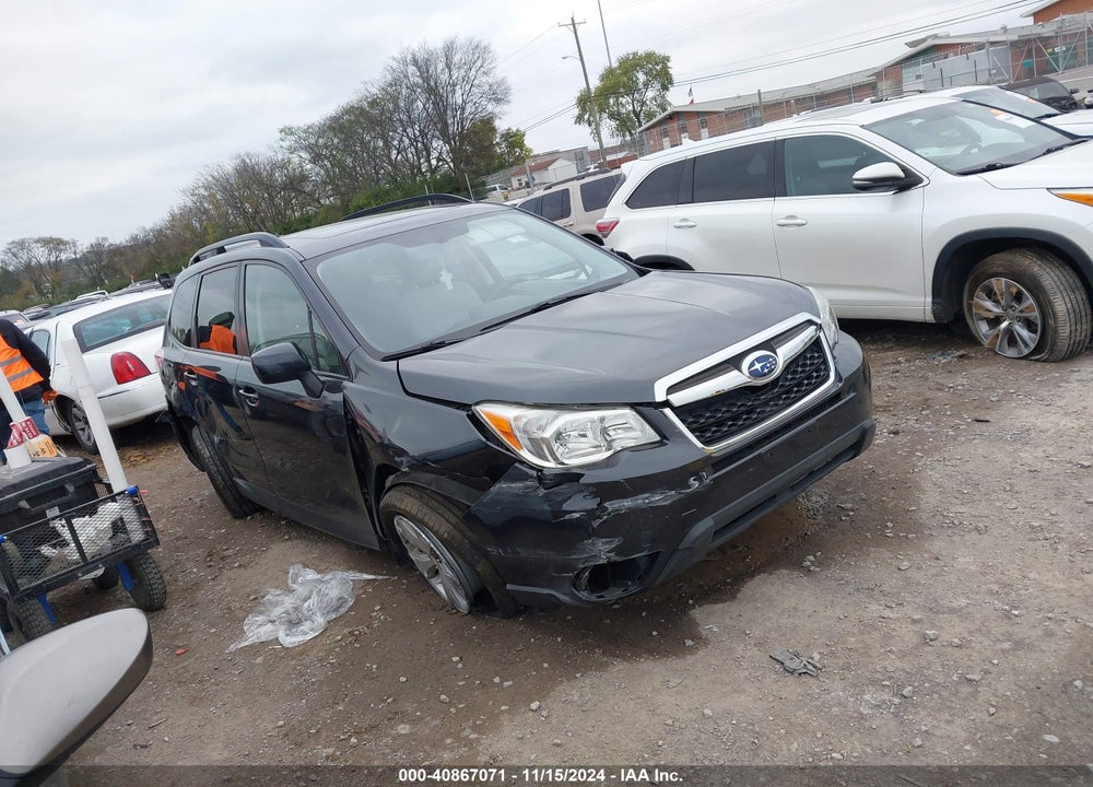 2015 SUBARU FORESTER 2.5I PREMIUM VIN: JF2SJADC5FH451842