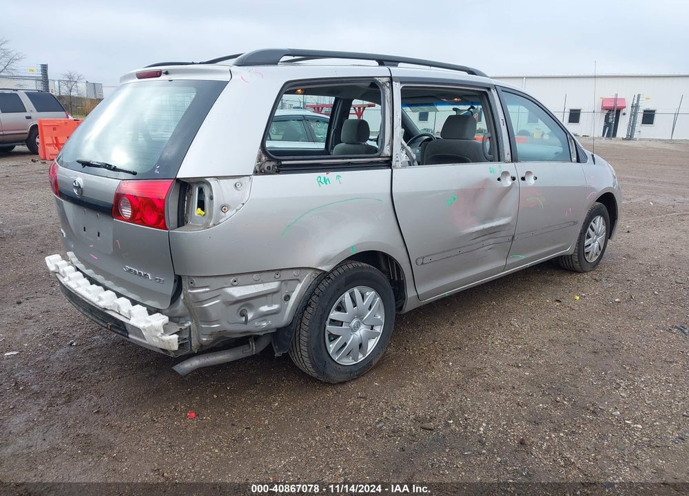 2006 TOYOTA SIENNA CE VIN: 5TDZA23C66S563291