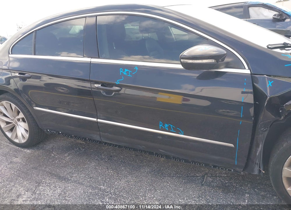 2013 VOLKSWAGEN CC 3.6L VR6 LUX VIN: WVWHU7AN8DE500443