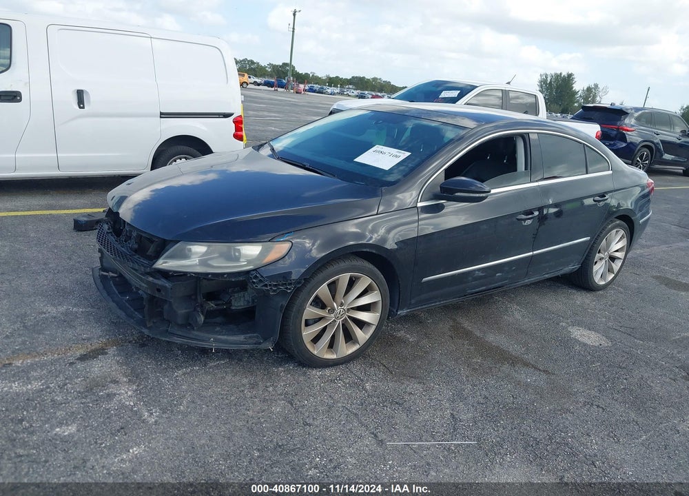 2013 VOLKSWAGEN CC 3.6L VR6 LUX VIN: WVWHU7AN8DE500443