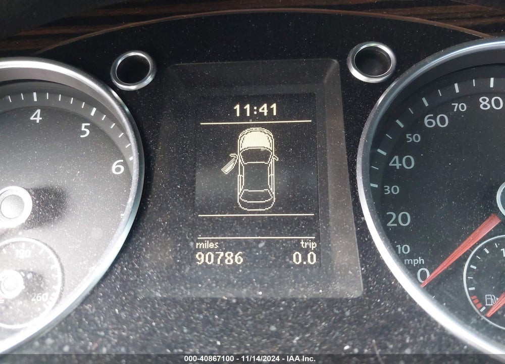 2013 VOLKSWAGEN CC 3.6L VR6 LUX VIN: WVWHU7AN8DE500443
