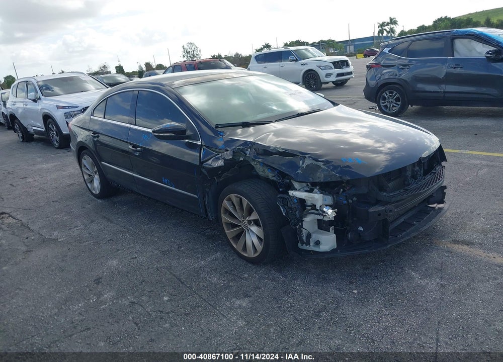 2013 VOLKSWAGEN CC 3.6L VR6 LUX VIN: WVWHU7AN8DE500443