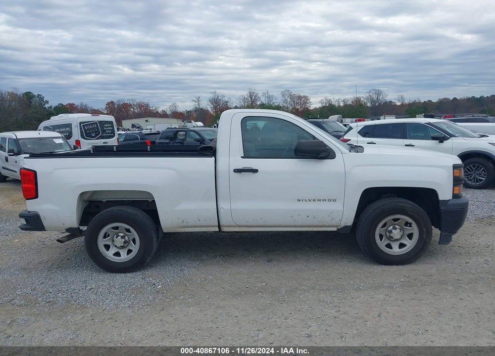 2014 CHEVROLET SILVERADO 1500 WORK TRUCK 1WT VIN: 1GCNCPEH2EZ283654