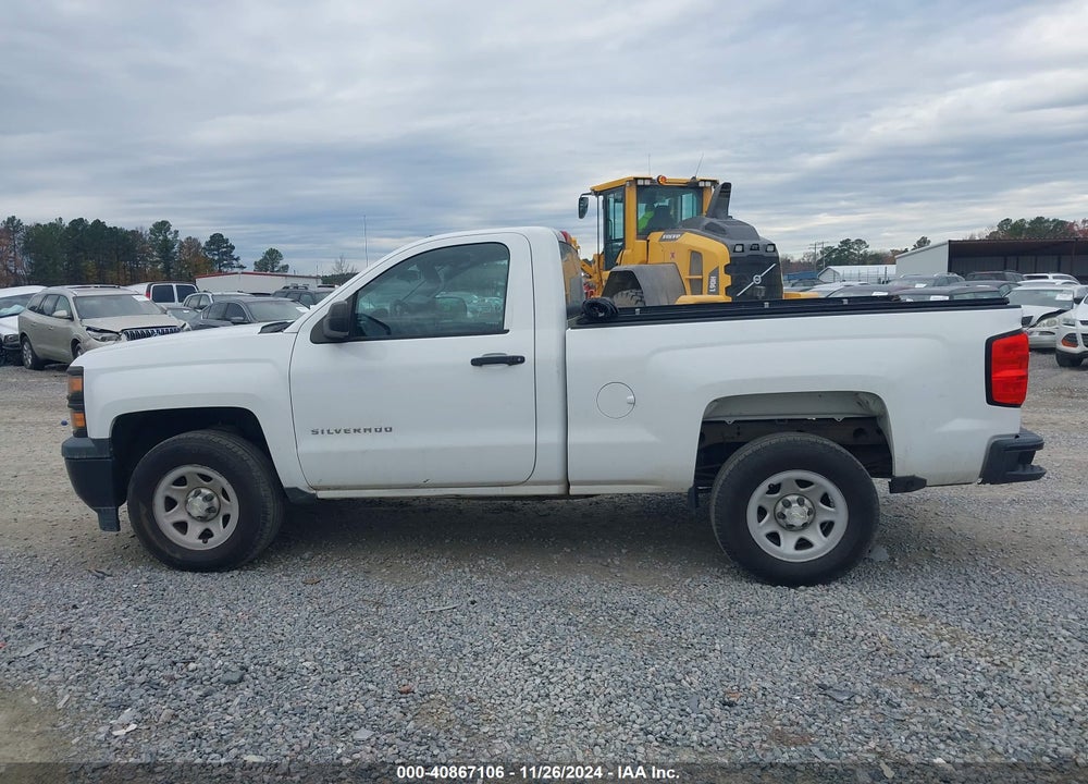 2014 CHEVROLET SILVERADO 1500 WORK TRUCK 1WT VIN: 1GCNCPEH2EZ283654