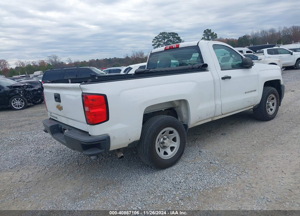 2014 CHEVROLET SILVERADO 1500 WORK TRUCK 1WT VIN: 1GCNCPEH2EZ283654